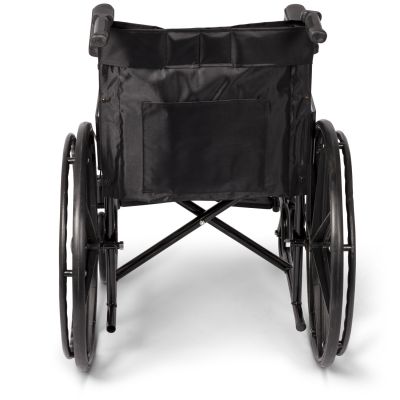 Dunimed faltbarer leichter rollstuhl premium plus achterseite