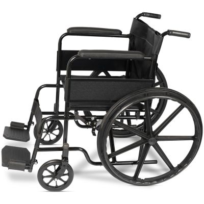 Dunimed faltbarer leichter rollstuhl premium plus seite