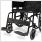 Dunimed faltbarer leichter rollstuhl premium plus underseite