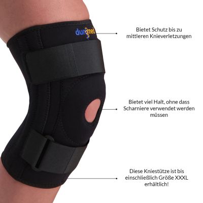 dunimed kniebandage mit federstahlstreben produktinformation