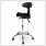 Hohe Ergonomische Sattelhocker Schwarz
