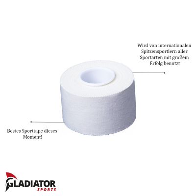 gladiator sports Sporttape 10 Rollen produktinformation