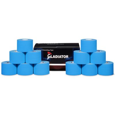Gladiator Sports Kinesiotape 12 Rollen blau