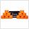 Gladiator Sports Kinesiotape 12 Rollen orange