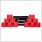 Gladiator Sports Kinesiotape 12 Rollen rot