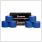 Gladiator Sports Kinesiotape 6 Rollen dunkelblau