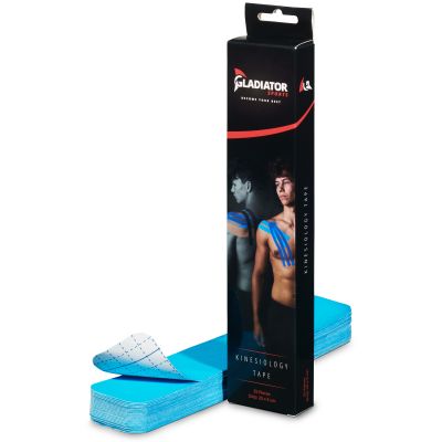gladiator sports kinesiotape streifen blau