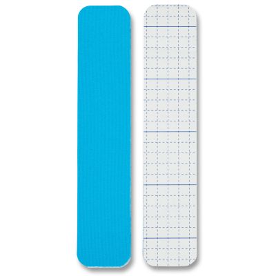 gladiator sports kinesiotape streifen blau vorder und achterseite