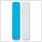 gladiator sports kinesiotape streifen blau vorder und achterseite