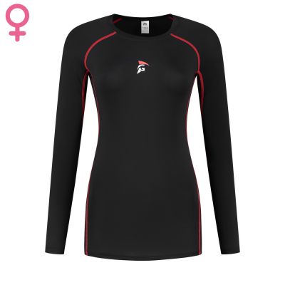 Gladiator Sports kompression-shirt lange ärmel damen vorderseite