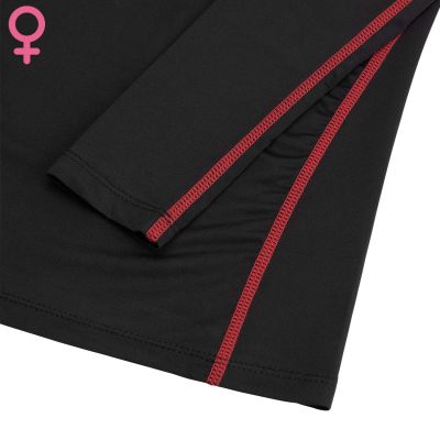 Gladiator Sports kompression-shirt lange ärmel damen Detailaufnahme