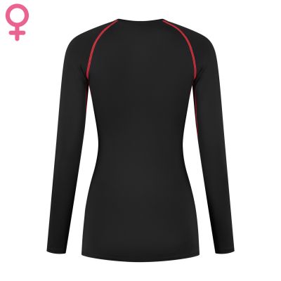 Gladiator Sports kompression-shirt lange ärmel damen achterseite