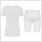 Gladiator Sports Paket: Kompressionsshirt und Kompressionsshorts – Damen Weiß achterseite