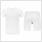 Gladiator Sports kompression paket shirts shorts herren Weiß Rückseite