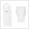 Gladiator Sports kompression paket shirts shorts herren Weiß seite