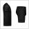 Gladiator Sports kompression paket shirts shorts herren schwarz seite