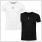 Gladiator Sports Kompressionsshirt herren schwarz und weiß vorderseite