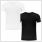 Gladiator Sports Kompressionsshirt herren schwarz und weiß achterseite