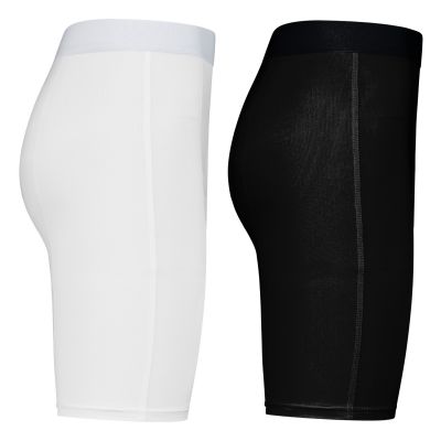 Gladiator Sports Kompressionsshorts Damen schwarz und weiß seite