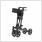 Multimotion Rollator Leichtgewichtes Doppelt Faltbar zusammengebrochen