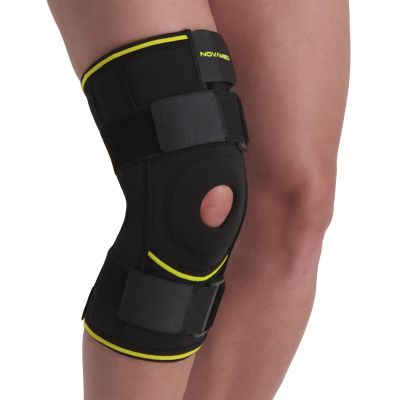 Novamed Leichte Kniebandage mit Gelenkschienen 
