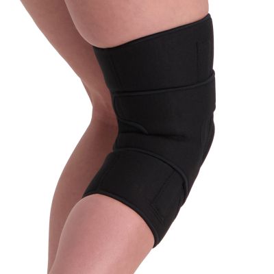 Super ortho leichte kniebandage achterseite