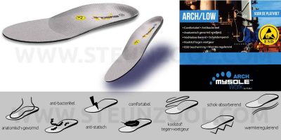 MYSOLE Arch low - Plattfuß und Spreizfuß