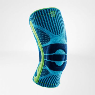 Bauerfeind Sports Kniebandagen Riviera-Blau