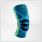 Bauerfeind Sports Kniebandagen Riviera-Blau