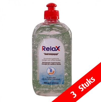 desinfizierendes handgel set von 3 stück