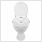 Dunimed toilettensitzerhöhung toilettenbooster wc-sitzerhohung geschlossen