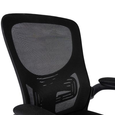 Ergonomischer Bürostuhl mit klappbaren Armlehnen