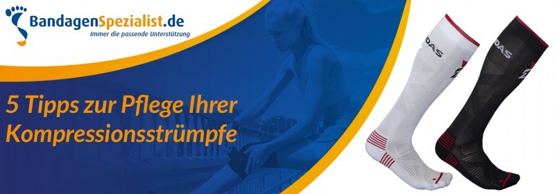 5 tipps zur pflege ihrer kompressionsstrumpfe