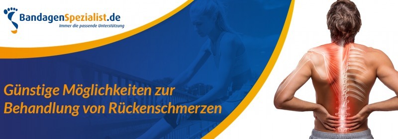 Günstige möglichkeiten zur behandlung von rückenschmerzen