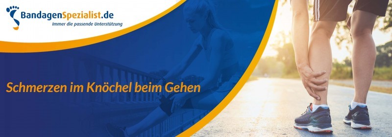 Schmerzen im Knöchel beim gehen
