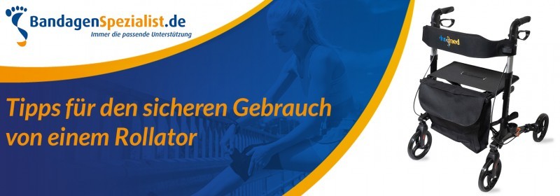 tipps für den sicheren gebrauch von eineim rollator