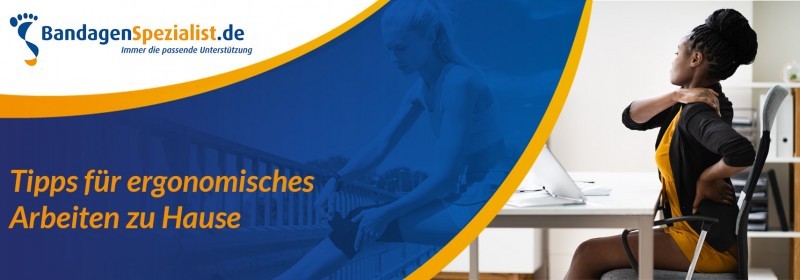 tipps für ergonomisches arbeiten zu hause
