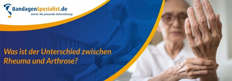 Was ist der Unterschied zwischen Rheuma und Arthrose