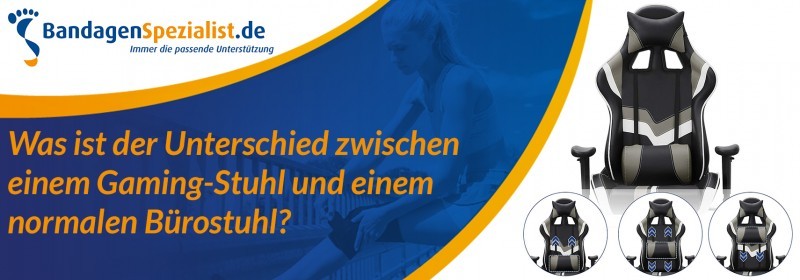 was ist der unterschied zwischen einem gaming-stuhl und einem normalen Bürostuhl