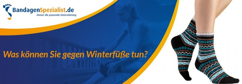 Was können sie gegen winterfuße tun