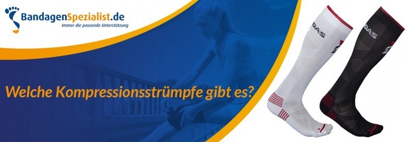 welche kompressionsstrumpfe gibt es