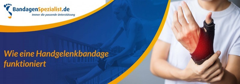 wie eine handgelenkbandage funktioniert