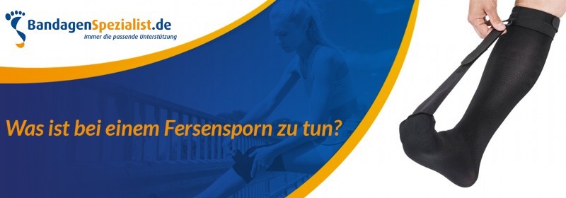 was ist bei einem fersensporn zu tun